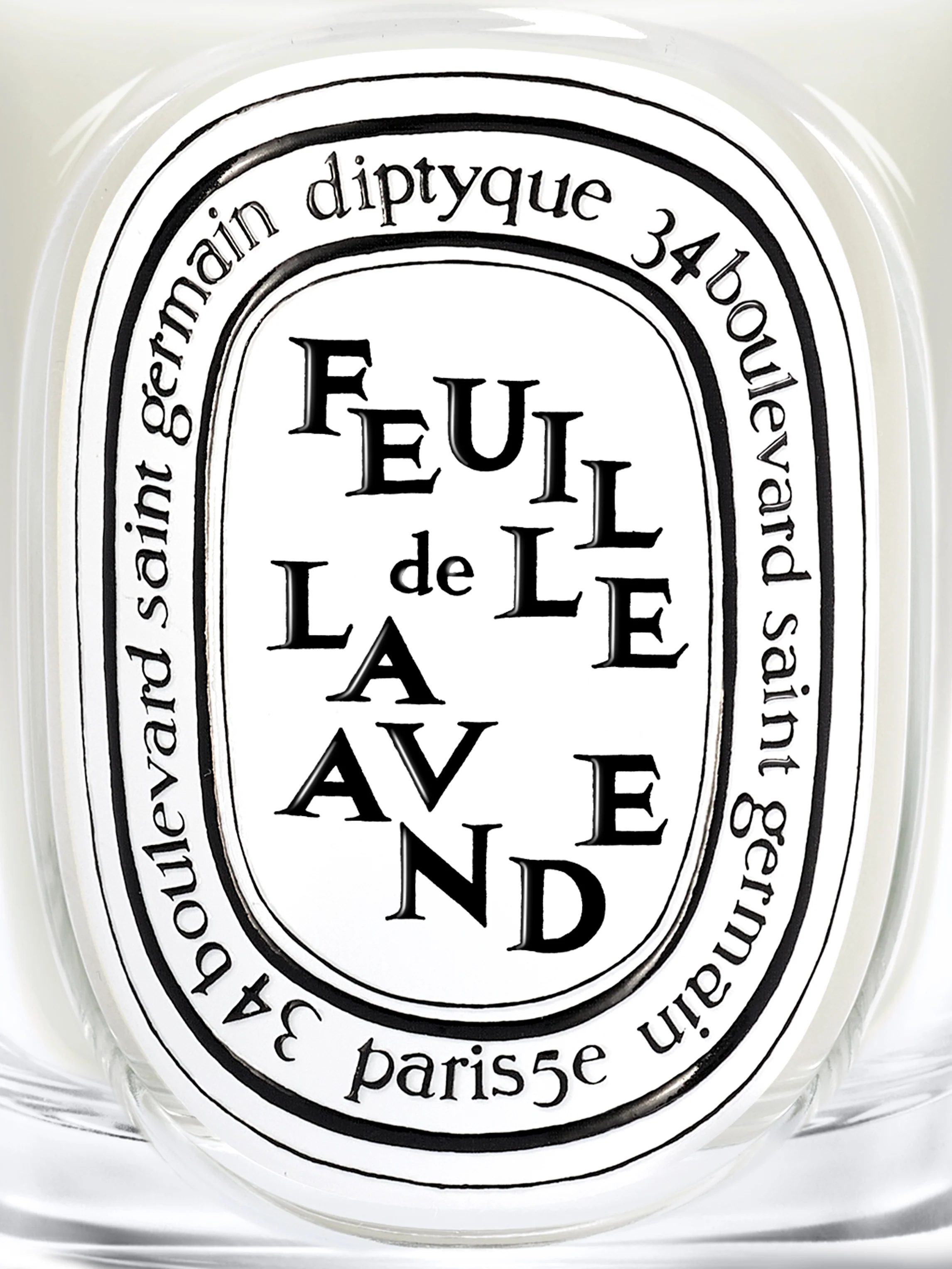 Feuille de Lavande duftlys - Image 3