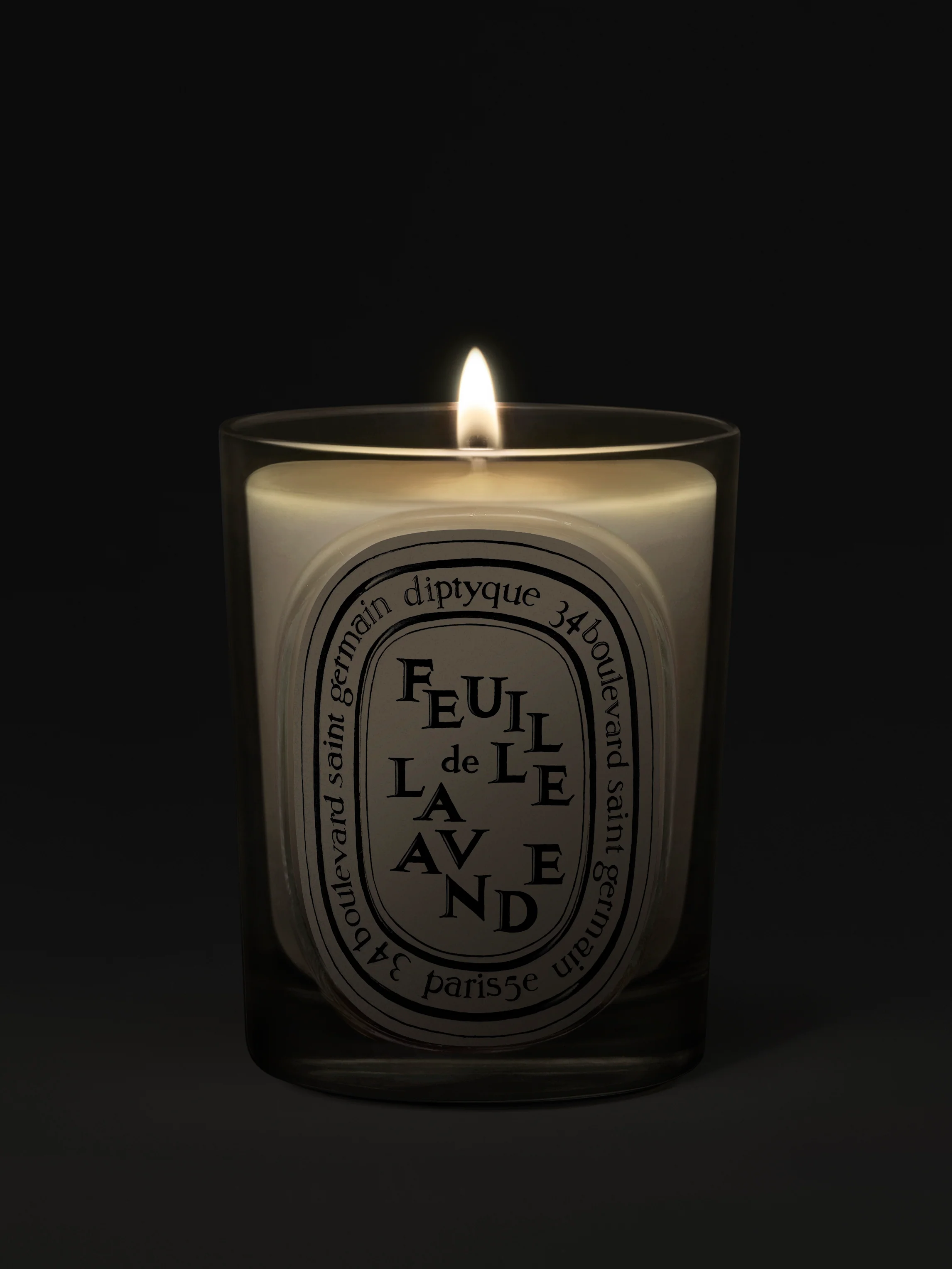 Feuille de Lavande duftlys - Image 4