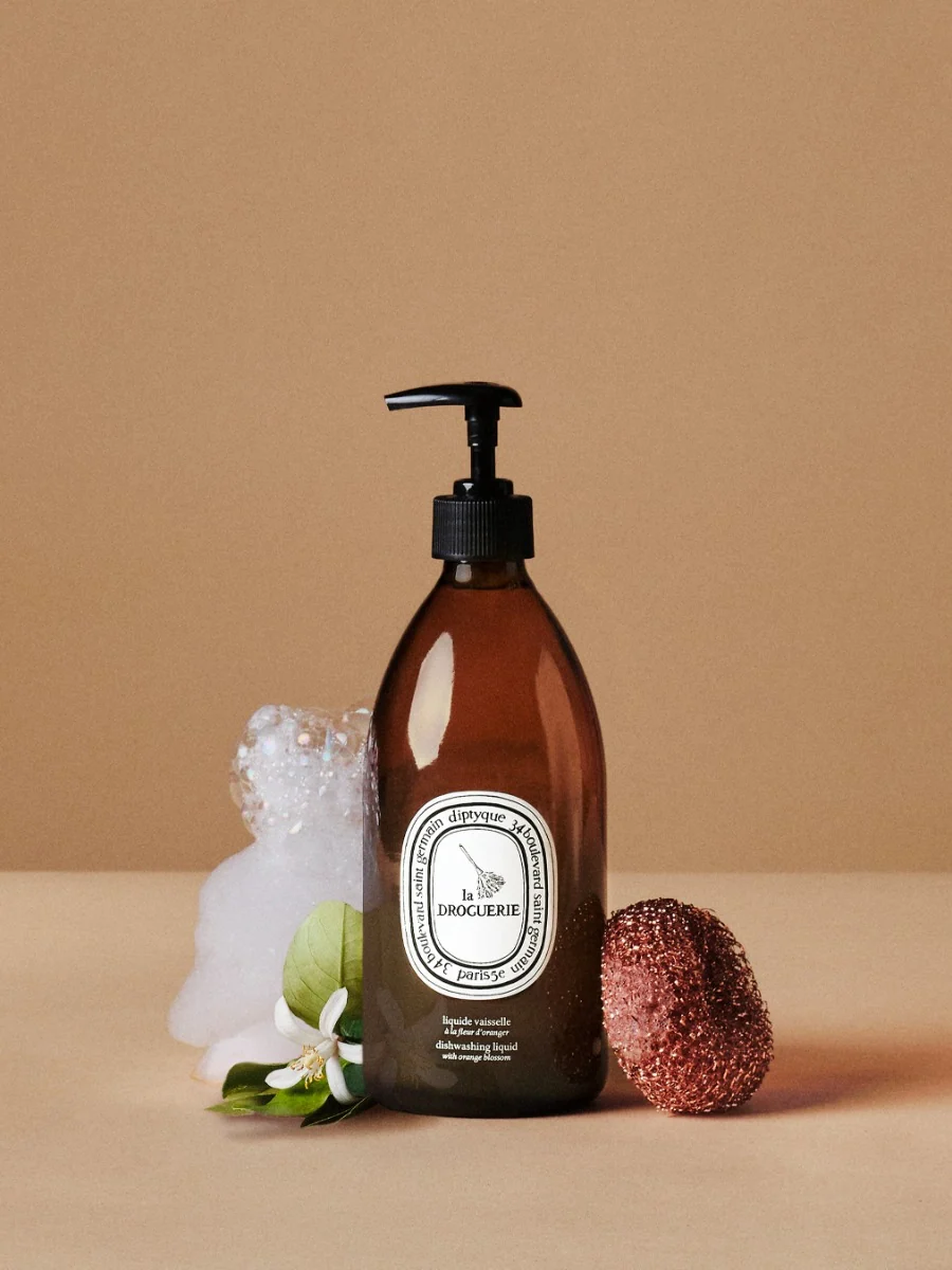 Dishwashing Liquid with Orange Blossom Glassflaske - Image 2