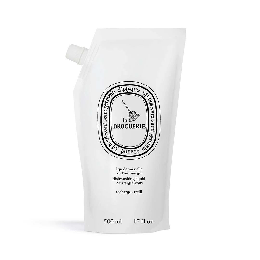 Dishwashing Liquid with Orange Blossom Glassflaske - Image 3